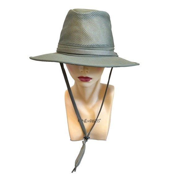 Henschel Aussie Crushable Mesh Breezer Hat Olive Green Medium - Picture 1 of 10